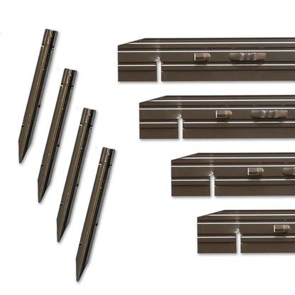Cleanline 1/8"x5.5"x16' Bronze DuraFlex (Box of 15)
