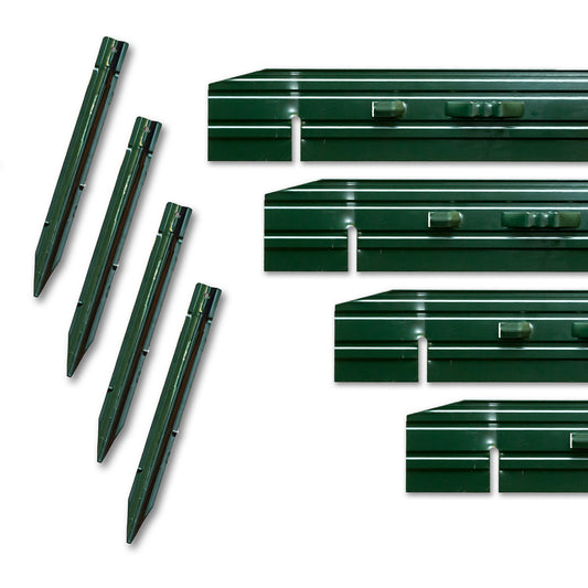 Cleanline 3/16"x4"x16' Green DuraFlex (Box of 15)