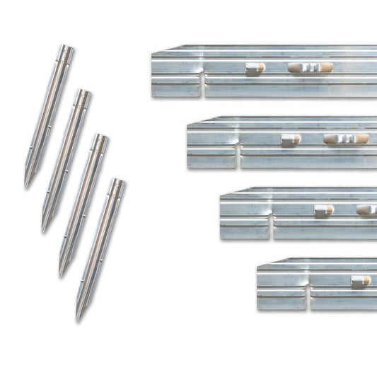 Cleanline 1/8"x3"x8' Mill Finish (Box of 15)