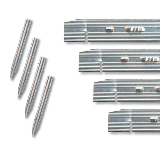 Proline 1/8"x4"x8' Mill Finish (Box of 10)